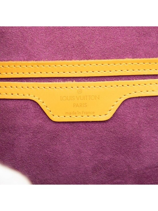 Louis Vuitton Epi Gobelin Backpack Tassili Yellow Leather main image 6